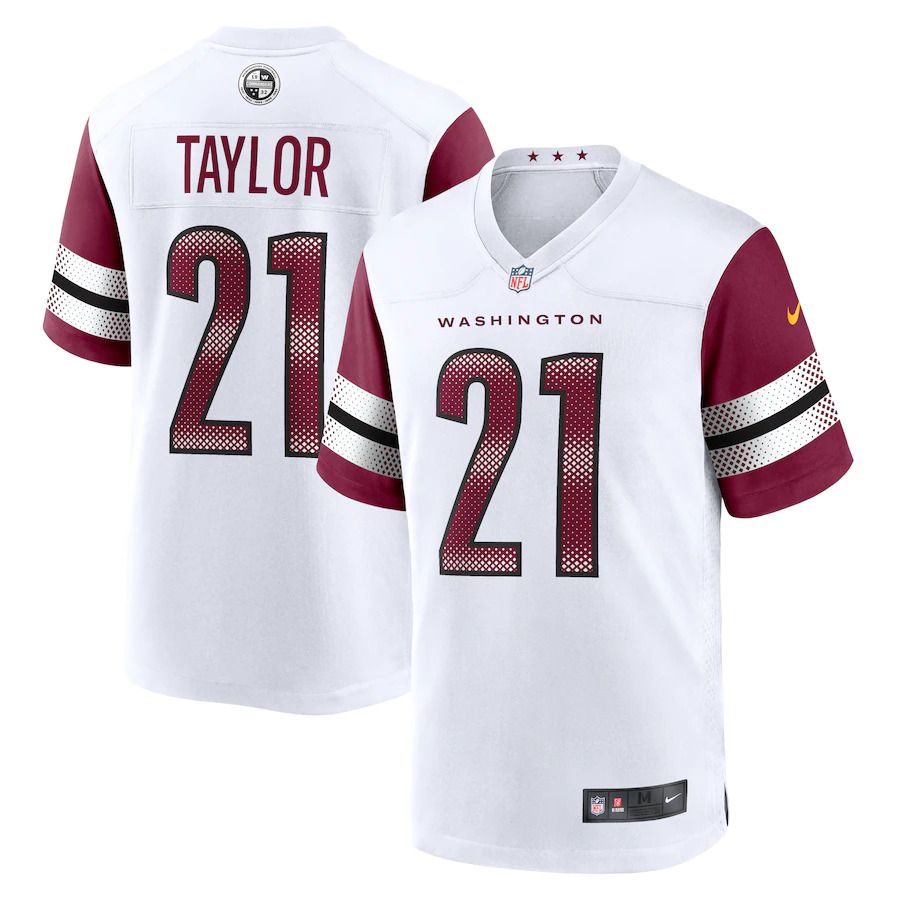 Men Washington Commanders #21 Sean Taylor Nike White Retired Player Game NFL Jersey